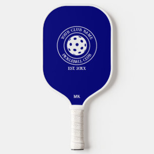 Einzigartiges Paddel mit Club Name Year Initials B Pickleball Schläger