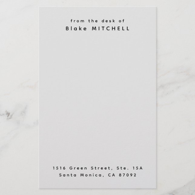 Einzigartiges Papier für die Standardebene (Vorderseite)