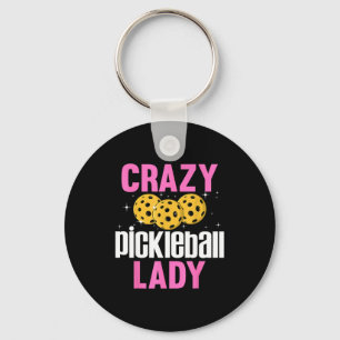 Einzigartiges Pickleball-Design für Frauen Mädchen Schlüsselanhänger