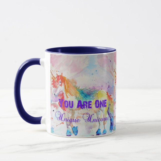 Einzigartiges Rainbow Tasse (Links)