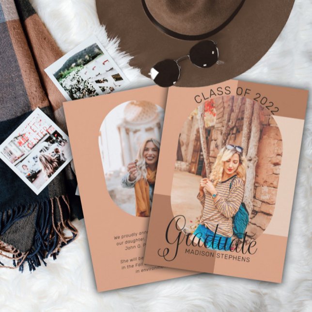 Einzigartiges Retro-Foto 2023 Abschluss Ankündigung (Von Creator hochgeladen)