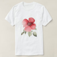 Einzigartiges rotes Design für Blumenliebhaber