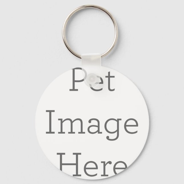 Kreisförmiger Schlüsselanhänger aus Metall, 5,08cm (Vorderseite)