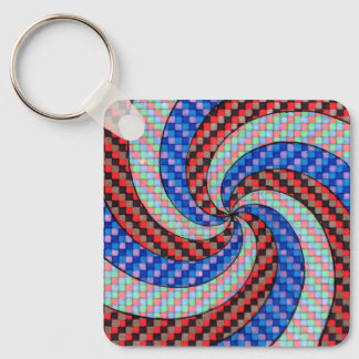 Einzigartiges Schlüsselanhänger-Spiraldesign Schlüsselanhänger