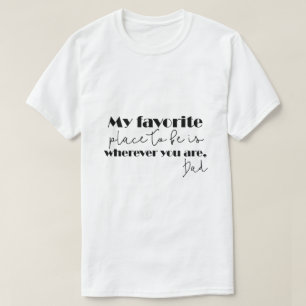 Einzigartiges schwarzes Design für Weißliebhaber T-Shirt