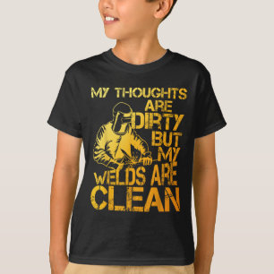 Einzigartiges Schweißdesign für Damen in Weißen T-Shirt