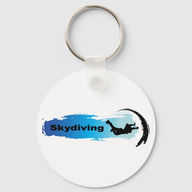 Einzigartiges Skydiving Schlüsselanhänger (Vorderseite)