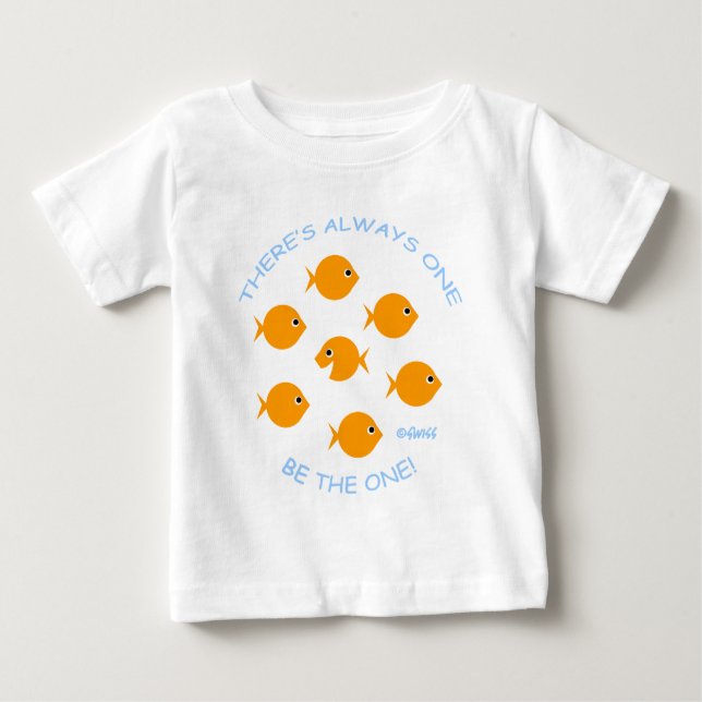 Einzigartiges Special Baby Goldfish Baby T-shirt (Vorderseite)