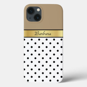 Einzigartiges Starfish Brown, weiße und schwarze P Case-Mate iPhone Hülle