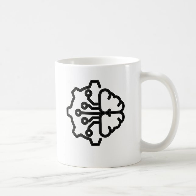 Einzigartiges technisches Ingenieursdesign - Kaffeetasse (Rechts)
