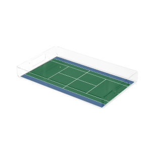 Einzigartiges Tennis-Serviertablett Acryl Tablett