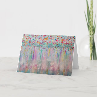 Einzigartiges trendy Modern Eye Catching Design Bl Feiertagskarte