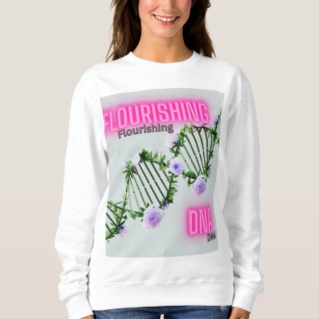 Einzigartiges Tuch nur für Sie Sweatshirt (Vorderseite)