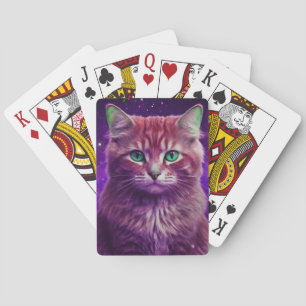 Einzigartiges und lustiges Kartenspiel für Katzenl Spielkarten