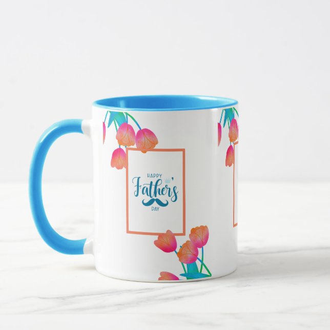Einzigartiges und schönes Vatertagsgeschenk Tasse (Links)