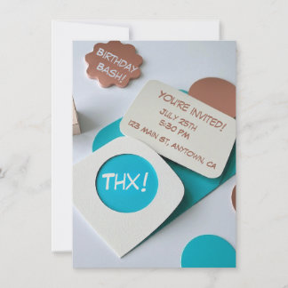 Einzigartiges und unverwechselbares Geburtstags-Ei Einladung