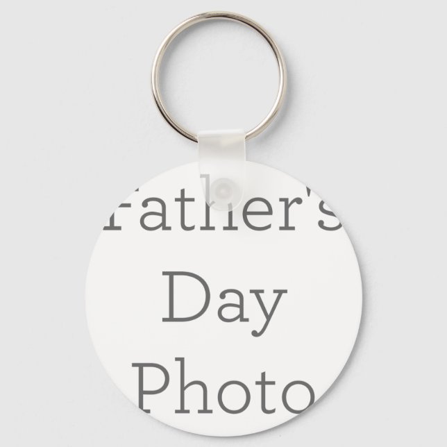 Kreisförmiger Schlüsselanhänger aus Metall, 5,08cm (Vorderseite)