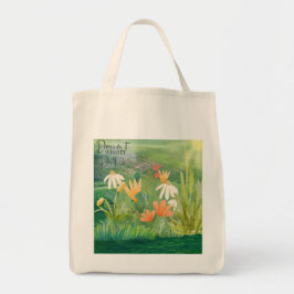 Einzigartiges Watercolor Design Tote Bag Tragetasche