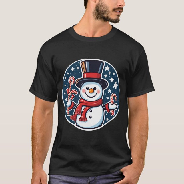 Einzigartiges Weihnachts-T - Shirt-Design | Feiert T-Shirt (Vorderseite)