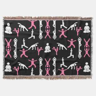 Einzigartiges Yoga-Geschenk Decke