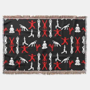 Einzigartiges Yoga-Geschenk Decke