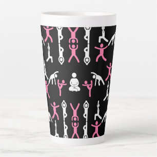 Einzigartiges Yoga-Geschenk Milchtasse