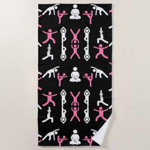 Einzigartiges Yoga-Geschenk Strandtuch
