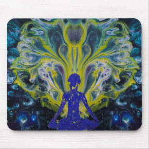 Einzigartiges Yoga Mousepad