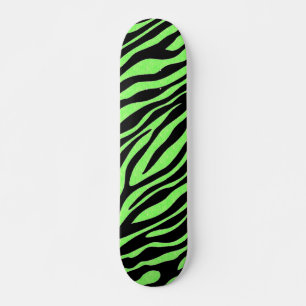 Einzigartiges Zebra Print Design Skateboard