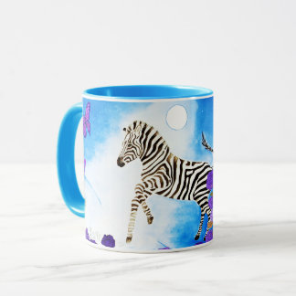 Einzigartiges Zebra Tasse