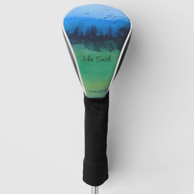 einzigartiges zeitgenössisches Design aus unberühr Golf Headcover (Vorderseite)