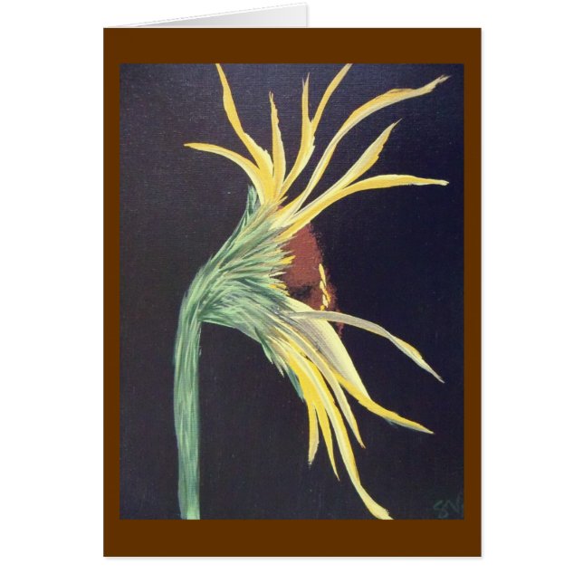 "Einzige Sonnenblume " (Vorne)