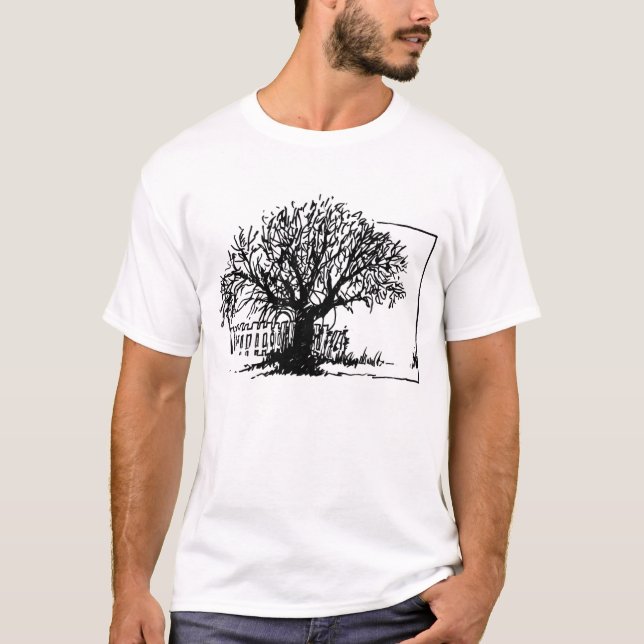 Einziger Baum T-Shirt (Vorderseite)