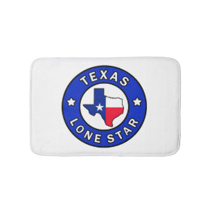 Einziger Stern Texas Badematte