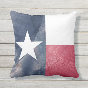 Einziger Stern Texas Kissen