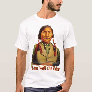 Einziger Wolf/amerikanischer Holocaust-T - Shirt