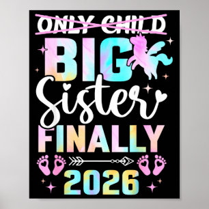 Einziges Kind läuft 2026 aus Einhorn förderte groß Poster