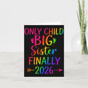 Einziges Kind läuft 2026 aus, zur großen Schwester Karte