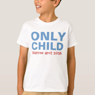 Einziges Kind Läuft Ab Lustig Blau Großer Bruder K T-Shirt