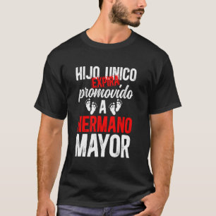 Einziges Kind läuft ab und wird zum älteren Bruder T-Shirt