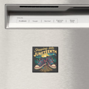 Einzug in Juneteenth, Heritage-Monate Frauen- Magnet