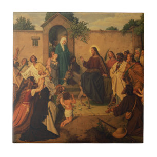 Einzug Jesu Christi in Jerusalem Fliese