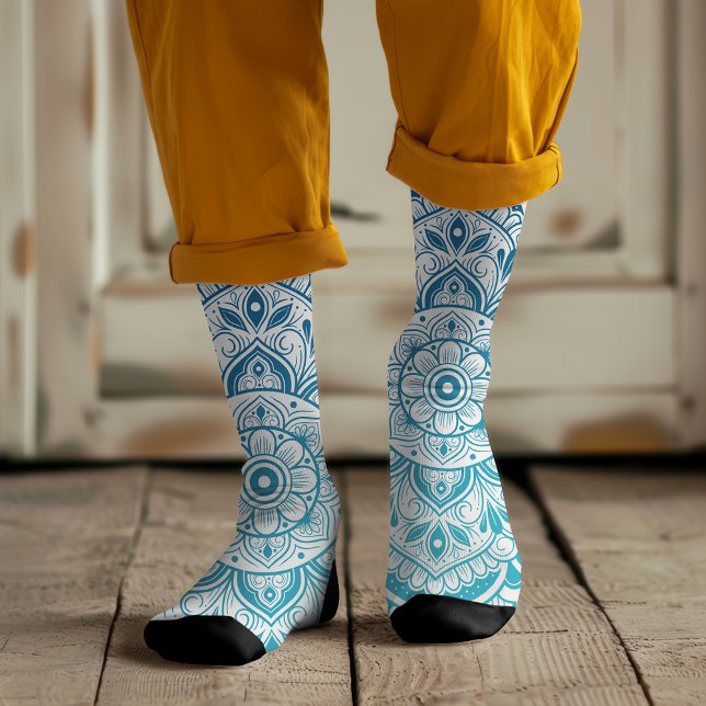 Eira Mandala Crew Socks Socken (Von Creator hochgeladen)