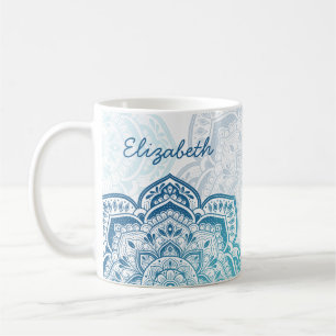 Eira Mandala Personalisierter Becher Kaffeetasse