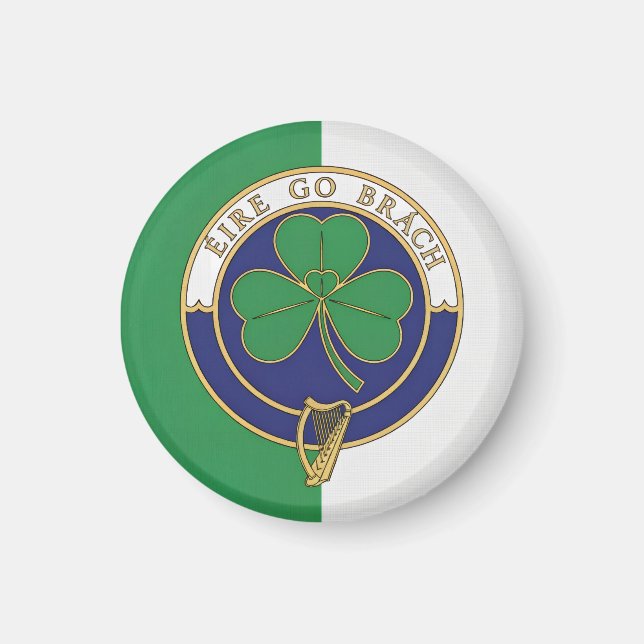 Éire go Brách - Ireland Forever Magnet (Vorne)