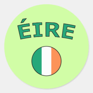 Eire Runder Aufkleber