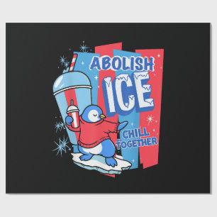 Eis abschaffen geschenkpapier