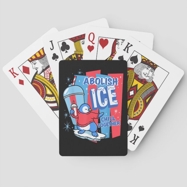 Eis abschaffen spielkarten (Rückseite)