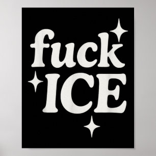 Eis Abschiebung Protest Einwanderung Aktivist Für Poster