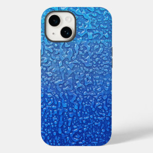 Eis auf blauem Metall Case-Mate iPhone 14 Hülle